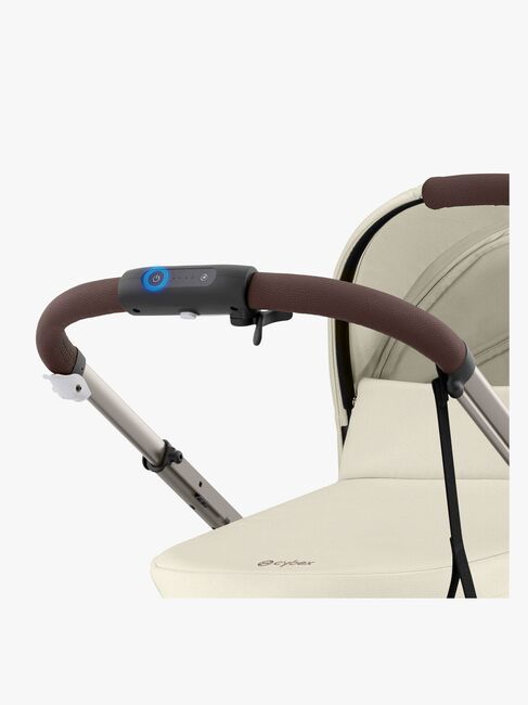 Cybex e-GAZELLE S Sportsvogn, Seashelle Beige/Taupe