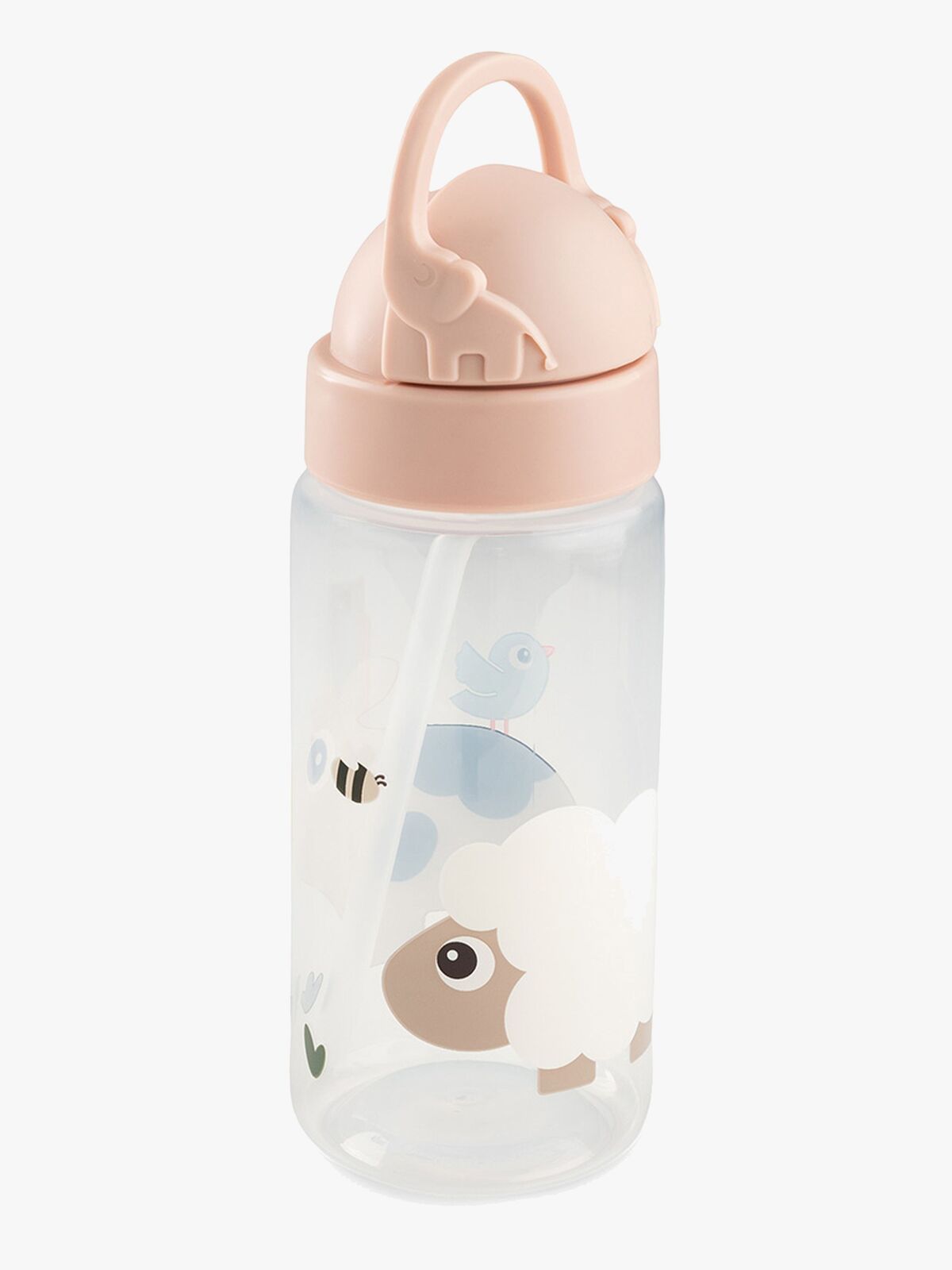 Done By Deer Tiny Farm Flaske med Sugerør, Powder