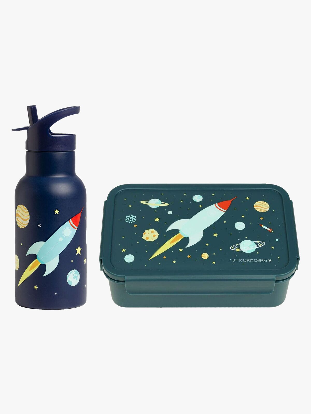 A Little Lovely Company Matboks & Flaske, Space