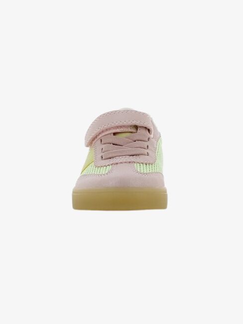 SJ Sneakers, Light Pink/Yellow