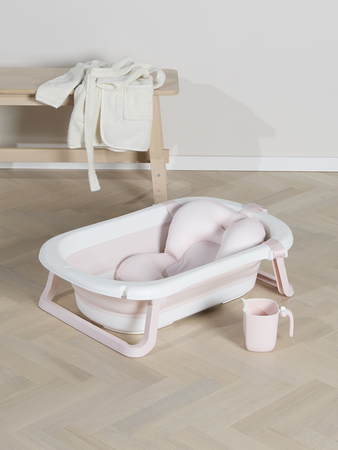 Beemoo CARE Assist Badebalje inkl. Badestøtte & Skyllekanne, Pink