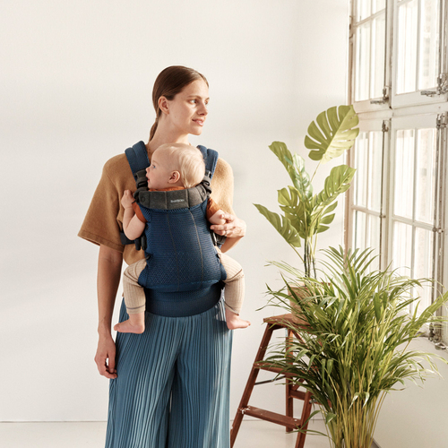 BabyBjörn Harmony Bæresele 3D Mesh, Navy Blue 