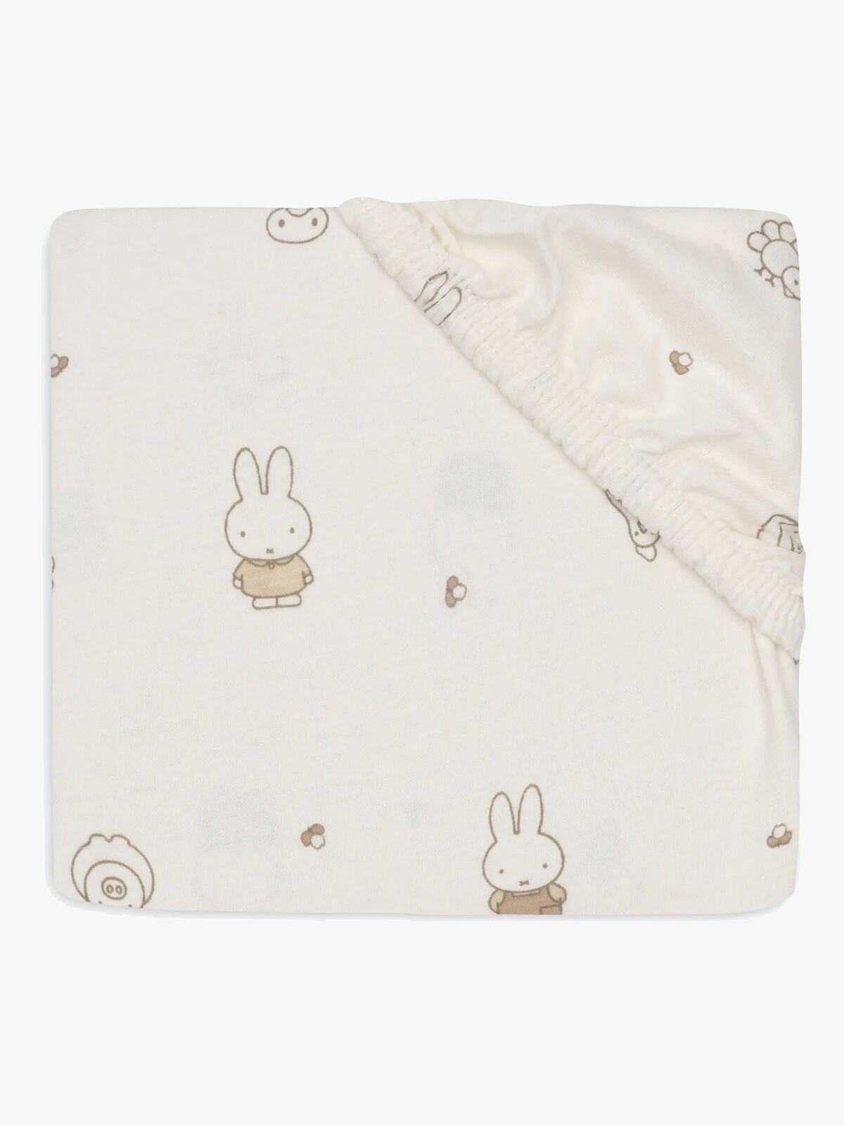 Jollein Stretchlaken 60x120, Miffy Family Farm