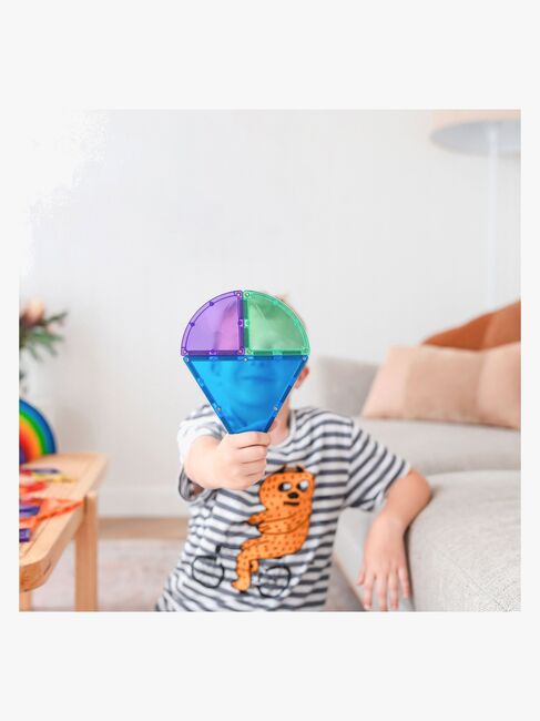 Connetix Magnetiske Byggeklosser Rainbow Shape Utvidelsessett 36 Deler