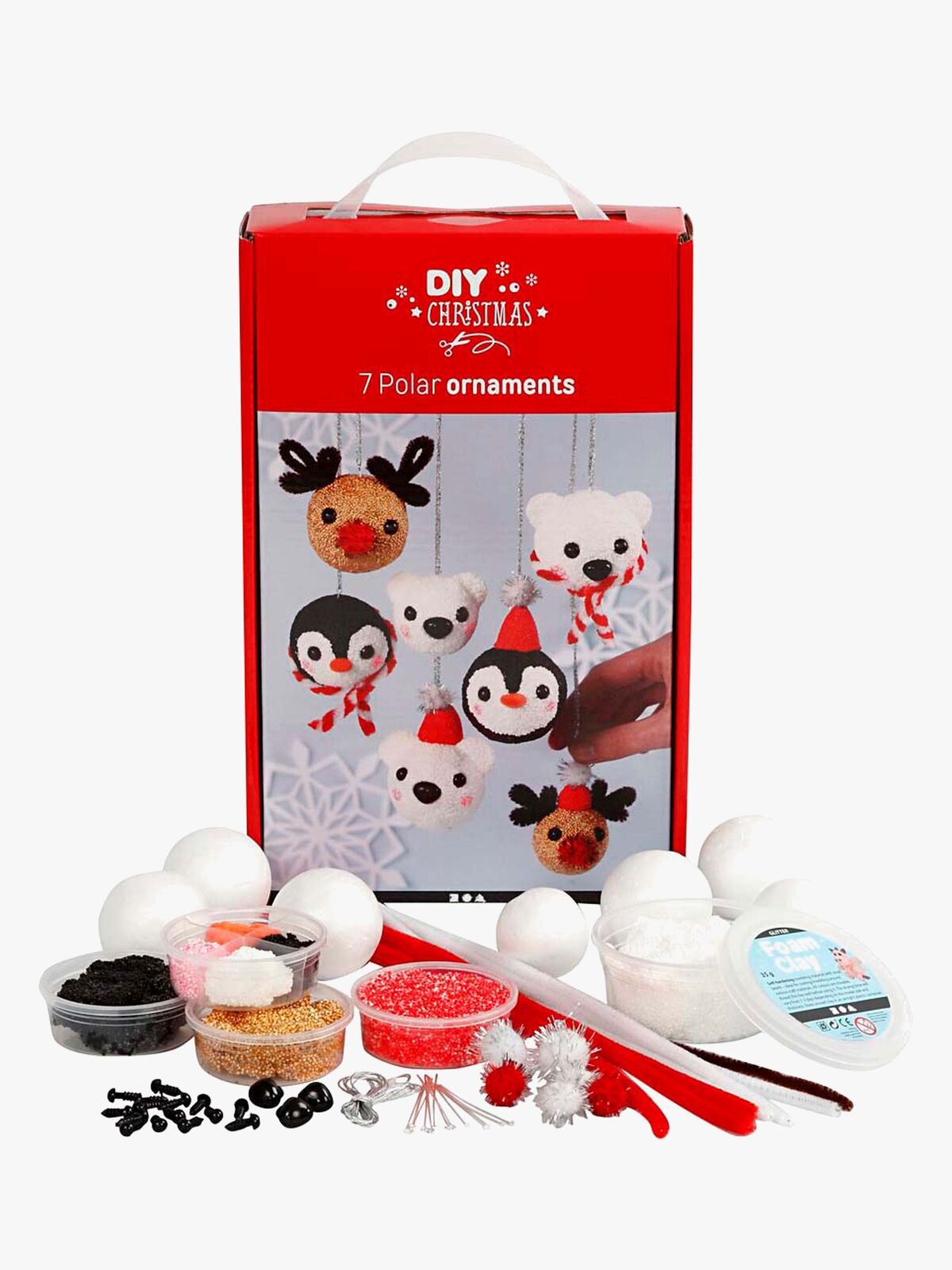 Creativ Company Hobbysett Dekorasjonskuler Polardyr