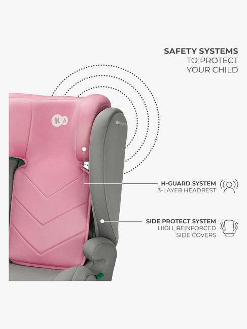 Kinderkraft I-SPARK i-Size Beltestol, Pink