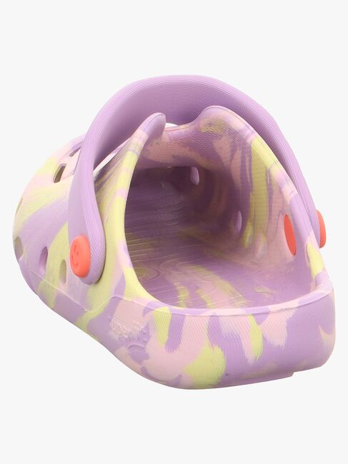 Superfit Splash C Slippers, Purple/Yellow
