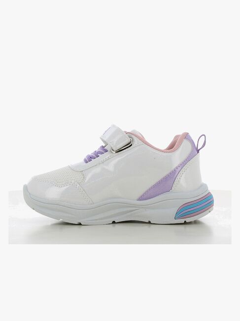 Disney Lilo & Stitch  Blinkende Sneakers, White/Lilac