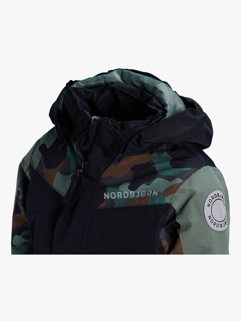 Nordbjørn Lech Skisett, Anthracite/Camo Splash Classic