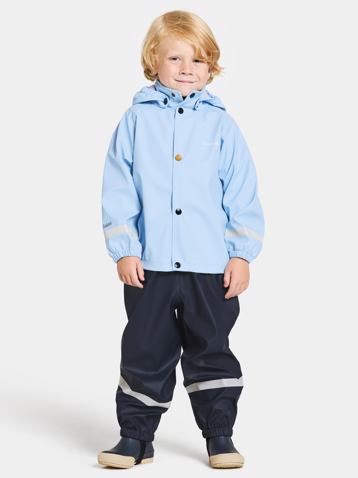 Didriksons Slaskeman Regnsett, Light Sea Blue