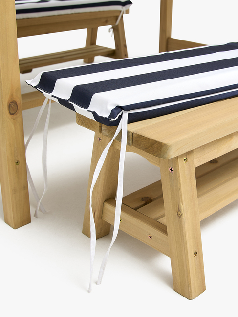 Woodlii Piknikbord Sett med Benker, Nature