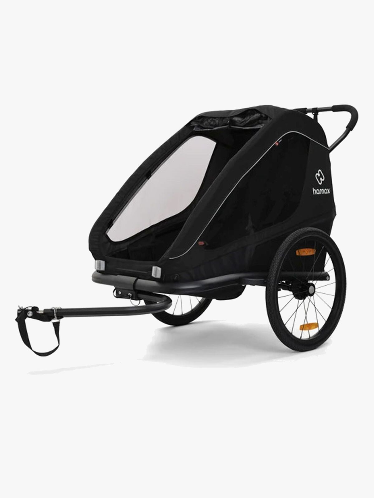Hamax Traveller Sykkelvogn, Black/Black