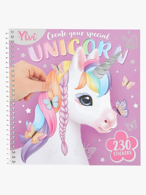Ylvi & the Minimoomis Klistremerkebok Create Your Special Unicorn