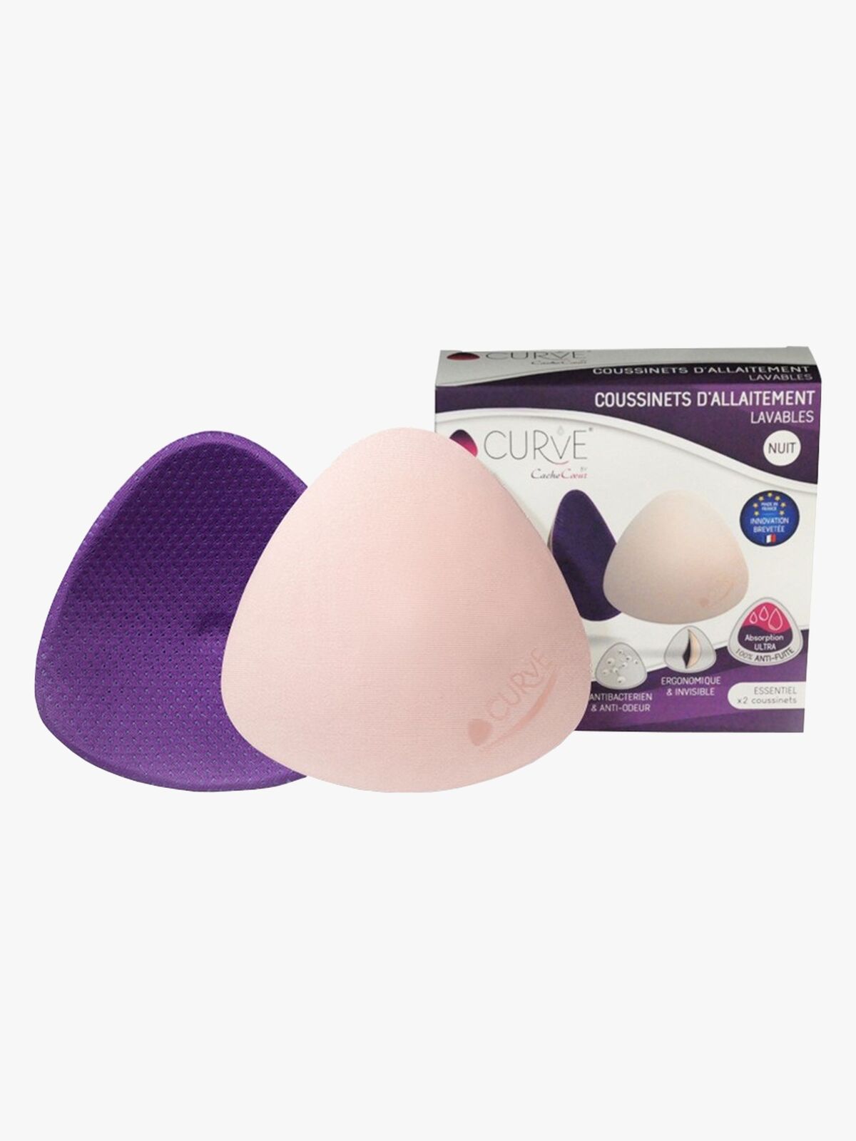 Cache Coeur CURVE Night Ammeinnlegg, Purple