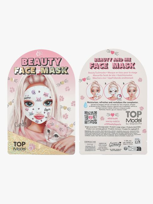 TOPModel BEAUTY and ME Ansiktsmaske Dyr, Blandet