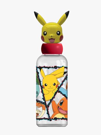 Pokémon 3D Figurine Vannflaske 560 ml, Multi