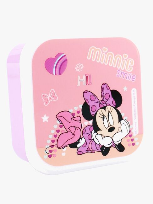 Disney Minni Mus 3 in 1 Snackboks Fresh Bites, Rosa