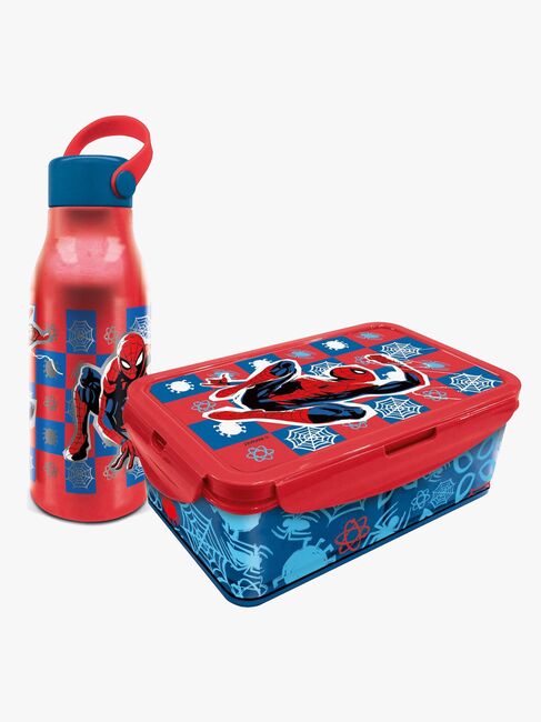 Marvel Spiderman Matboks og Flaske, Red