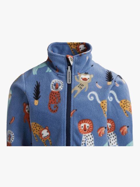 Nordbjørn Malö Fleecejakke, Monkey Buisness Country Blue
