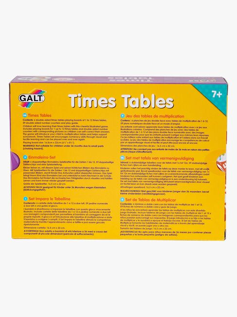 Galt Multiplikasjonskort
