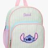 Disney Stitch Ryggsekk Super Stripes 7L, Grønn
