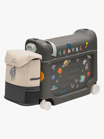 Stokke JetKids Reiseseng og Ryggsekk, Midnight Grey
