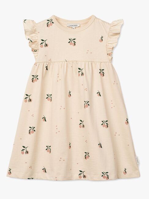 LIEWOOD Neveah Kjole, Peach/Sea Shell