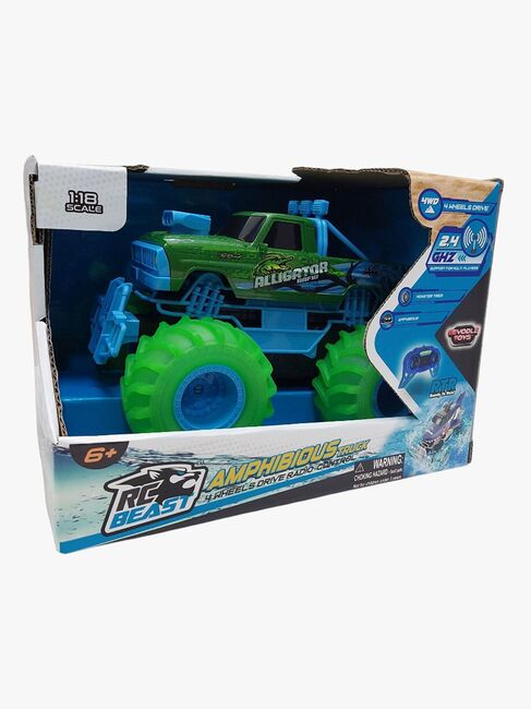 RC Beast Amphibious Radiostyrt Offroadbil 1:18