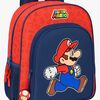 Super Mario Junior Ryggsekk 15L Trick, Mørkeblå/Rød