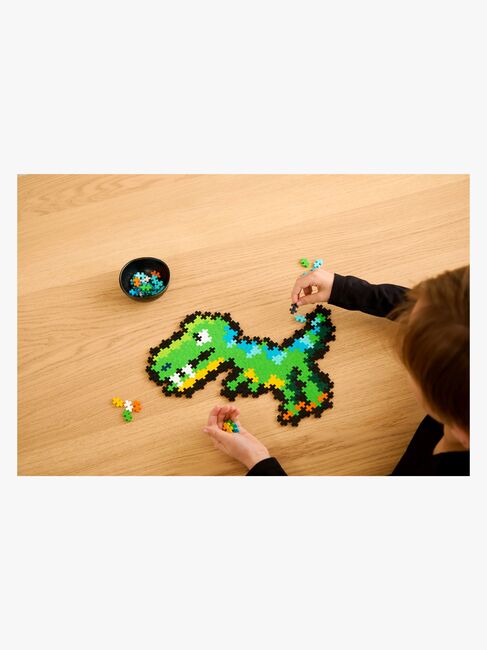 Plus-Plus Puzzle By Number Byggesett T-Rex 250 Deler