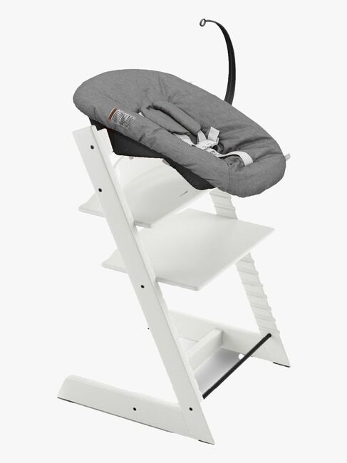 Stokke Tripp Trapp Matstol inkl. Newborn Set, White/Antracite