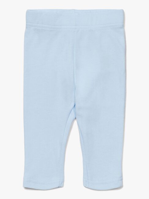 Tiny Treasure Lexi Leggings 2-Pack, Blue/Palm