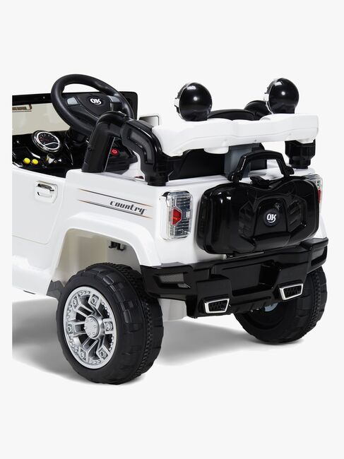 Alex's Garage Elbil Jeep, Hvit