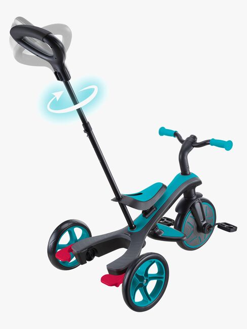 Globber Trehjulssykkel Explorer 4-in-1, Blågrønn
