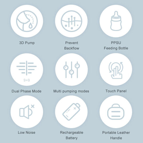 Beemoo CARE Duo Elektrisk Dobbelbrystpumpe