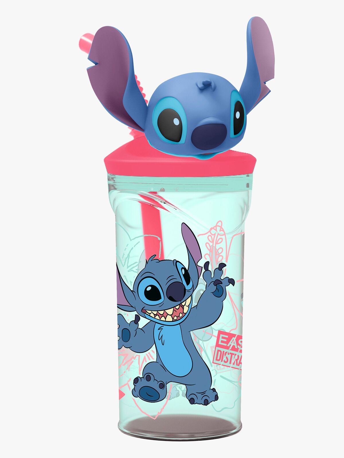 Disney Stitch 3D Vannflaske 360ml, Sweet