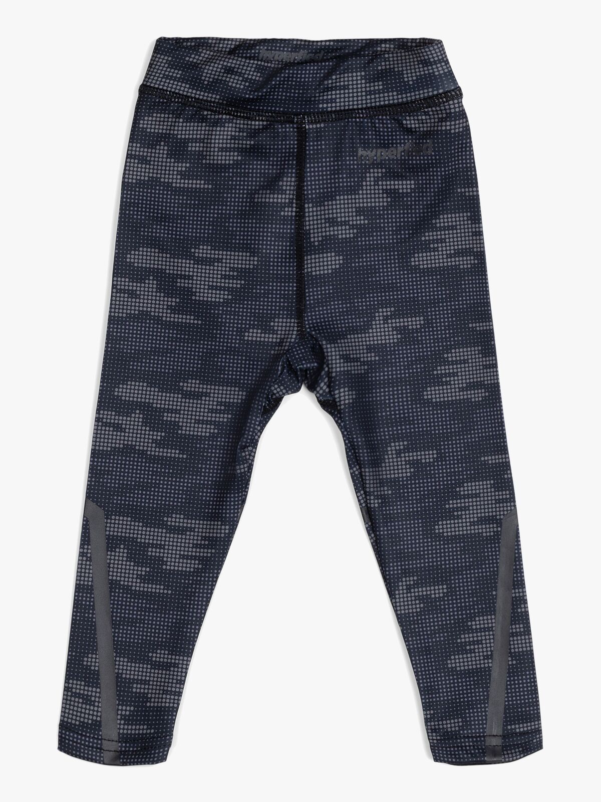 Hyperfied Running Tights, Grey Camo