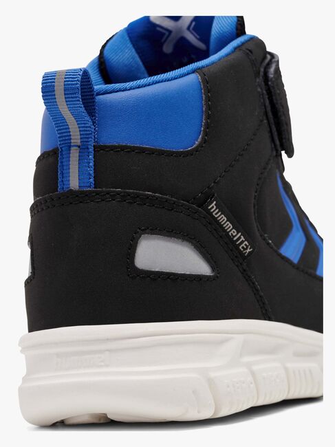 Hummel X-Light 2.0 Mid Tex Jr Sneakers, Black/Blue