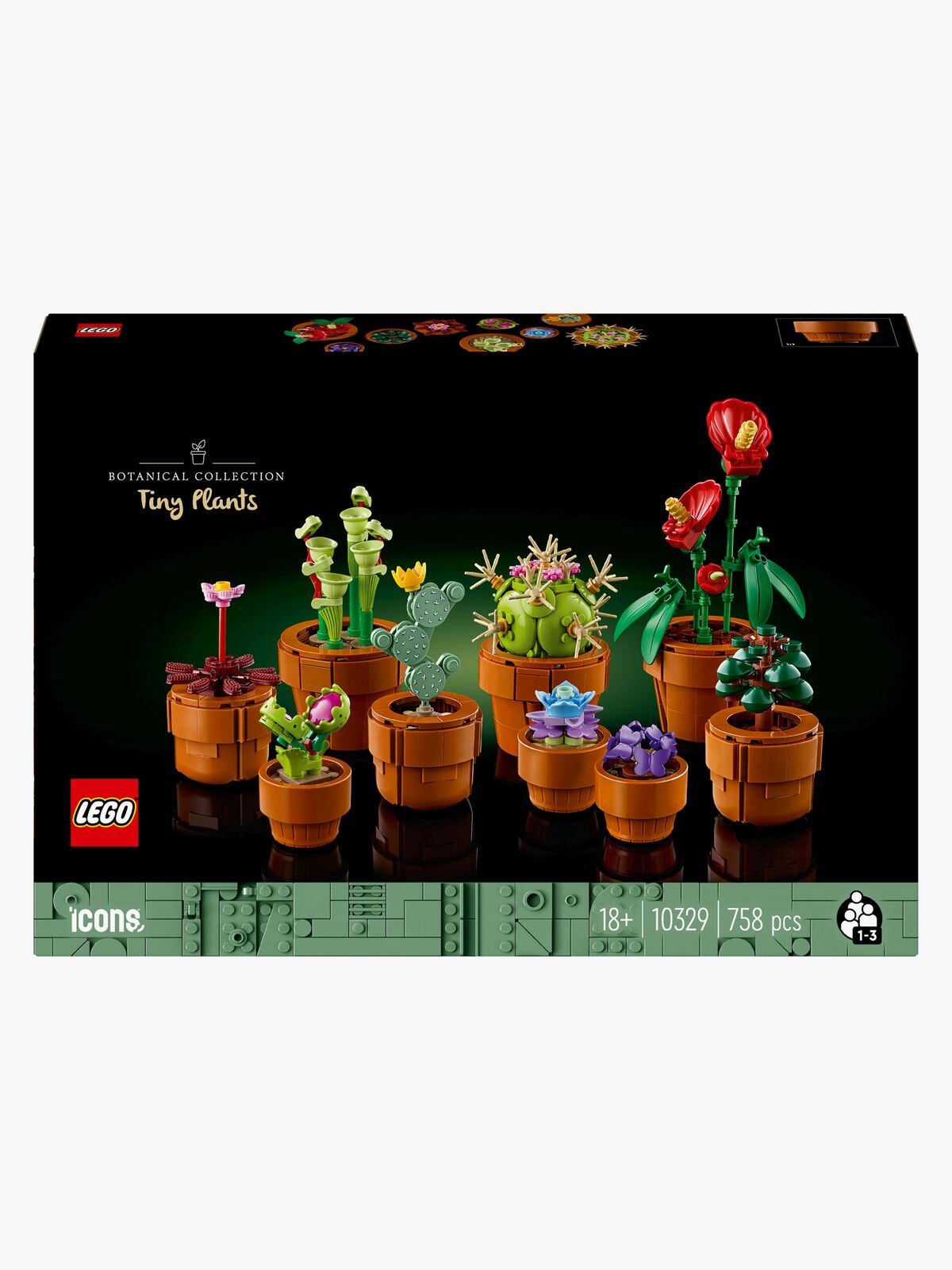 LEGO Icons 10329 Miniatyrplanter