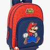 Super Mario Small Trolley Trillekoffert 10L Trick, Mørkeblå/Rød