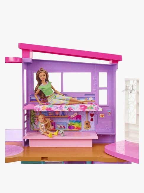 Barbie Malibu Feriehus med Møbler & Tilbehør