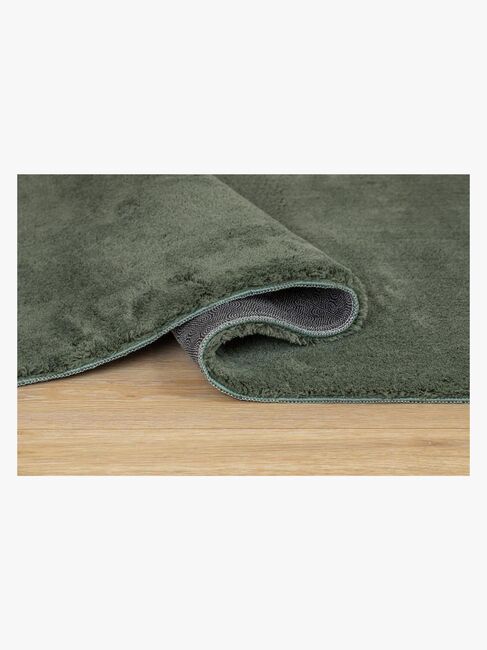 KMCarpets Gulvteppe 140x200 Soft, Smaragdgrønn