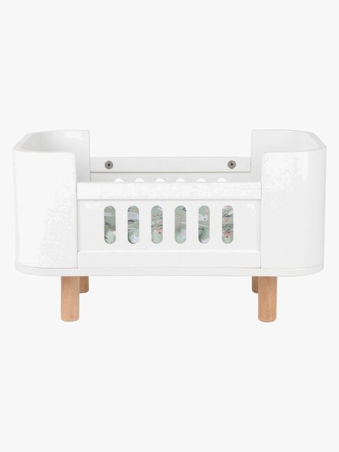 Alice & Fox Dukkeseng inkl. Madrass, Hvit