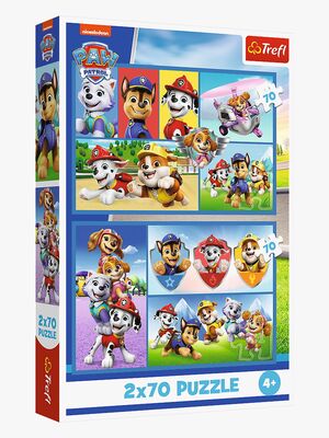 Trefl Paw Patrol Puslespill 2x70 Brikker
