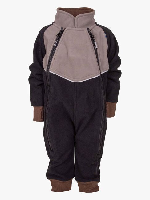 Lindberg Stormy Vindfleecedress, Svart/Grå