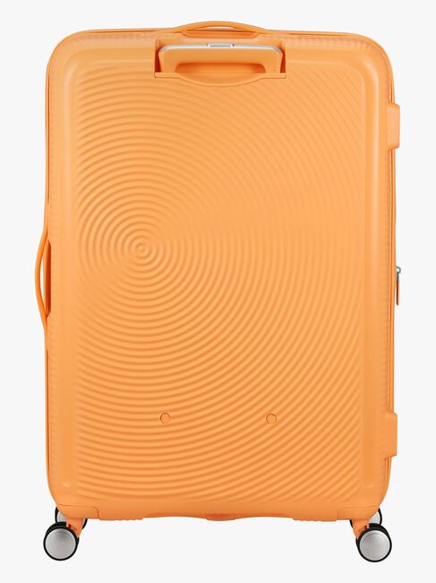 American Tourister Soundbox Spinner Koffert 97-110L, Papaya Pop