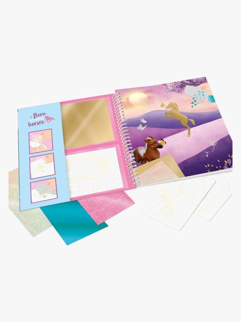 Miss Melody Stick & Shine Fargeleggingsbok