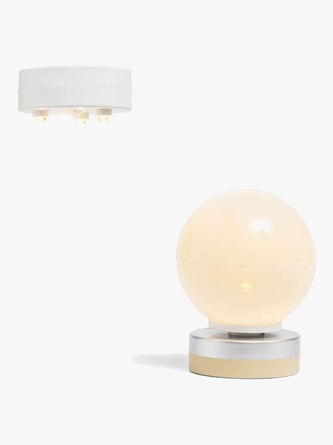 Lundby Dukkehustilbehør Spotlights og Gulvlampe, Beige/Hvit
