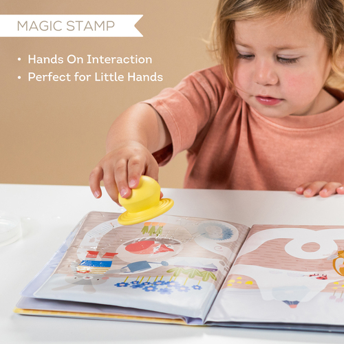 TAF Toys Fargeleggingsbok Water Magic Peek-A-Boo