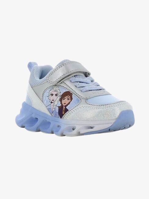 Disney Frozen  Blinkende Sneakers, Silver/Light Blue